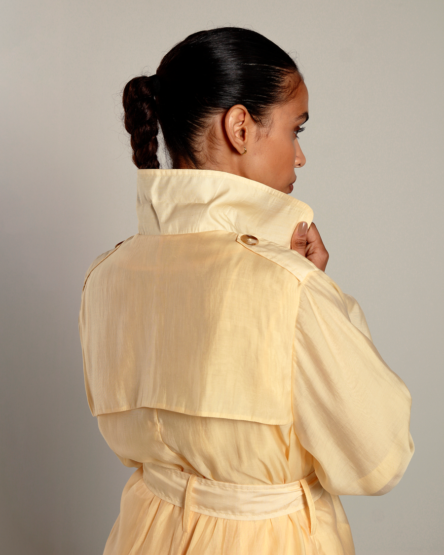 Trench Coat Oásis - Amarelo