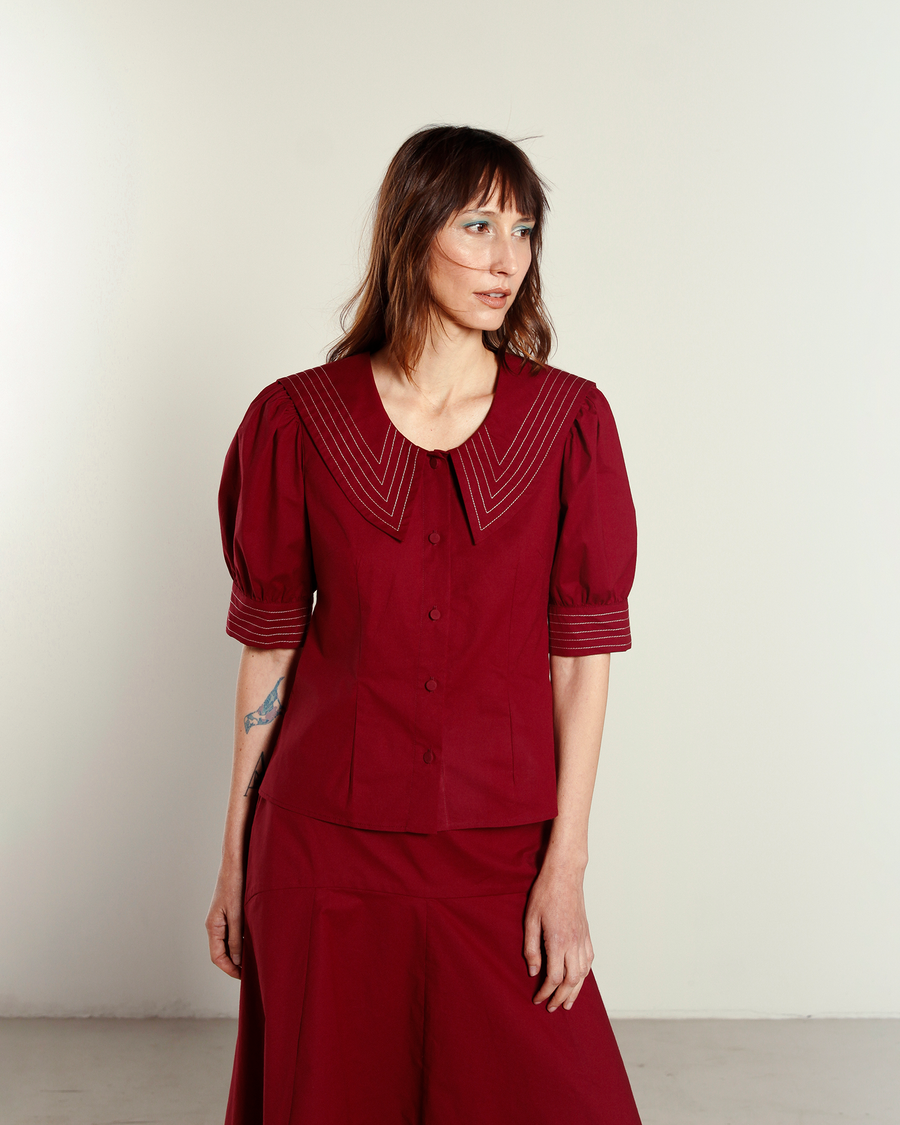 Camisa Guará - Vinho