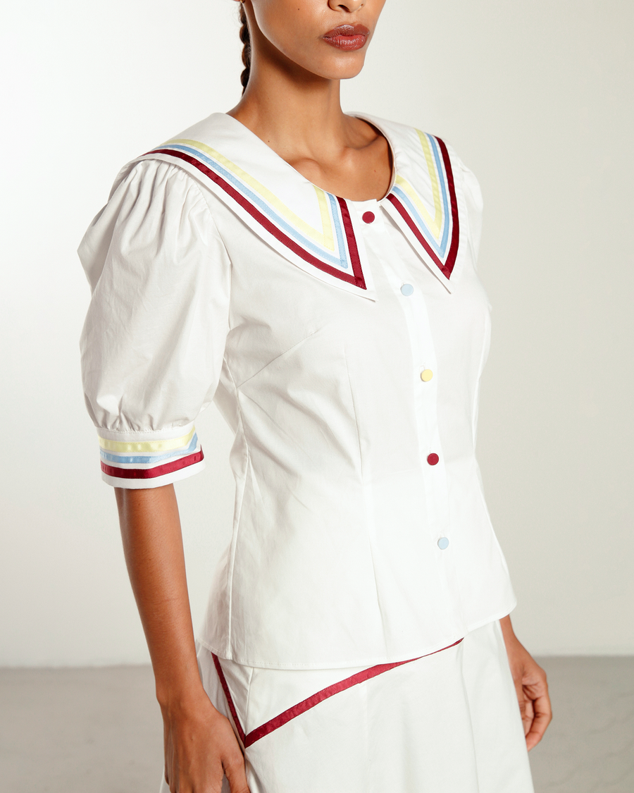 Camisa Marítima - Off White