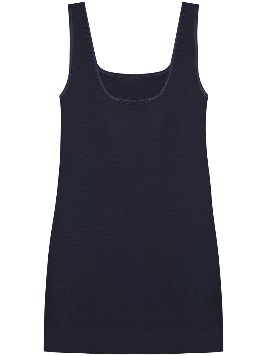 Vestido Vento em Popa - Marinho