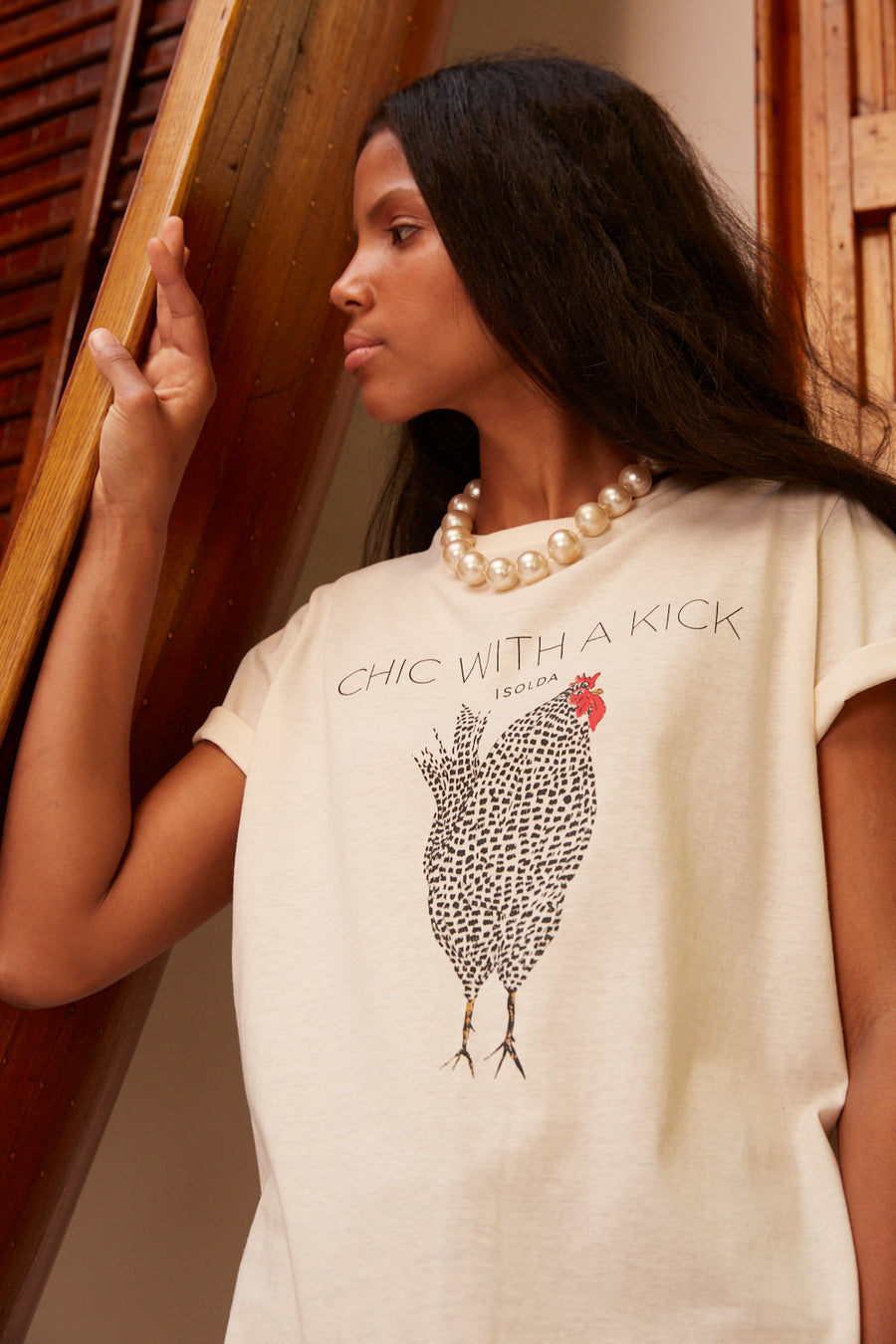 T-Shirt Chic with a Kick